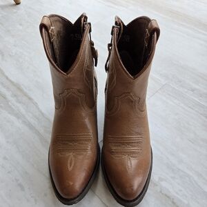 Womens Brown Leather Ariat Ankle Boots